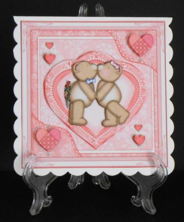 Love is Lush Decoupage Topper by Joan Prince