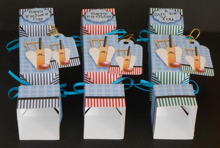 3D Sport Cricket Cracker Gift Favour Boxes by Joan Prince