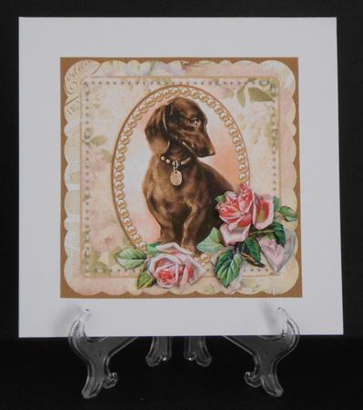 Vintage Puppy by Joan Prince