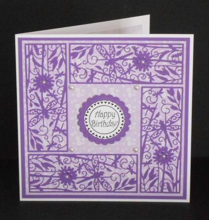 Round Birthday Sentiment Tags by Joan Prince