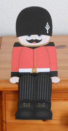 3D on the Shelf Card Kit - Guardsman Jason by Joan Prince