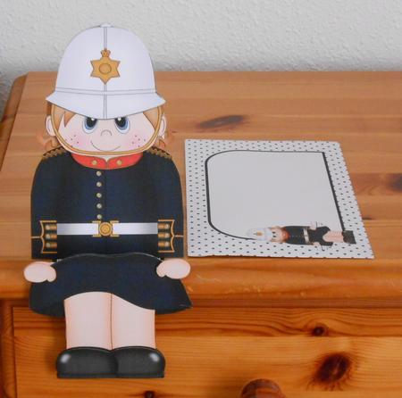 3D on the Shelf Card Kit - Royal Marine Cora by Joan Prince