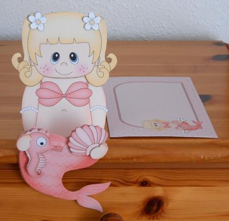 3D on the Shelf Card Kit - Little Mermaid Melody by Joan Prince
