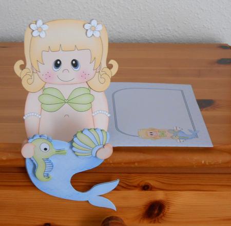 3D on the Shelf Card Kit - Little Mermaid Pearl by Joan Prince