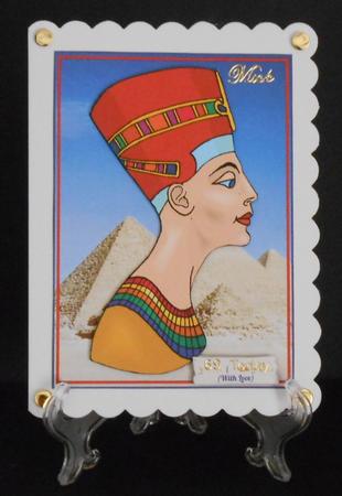 Egyptian with Pyramids by Joan Prince