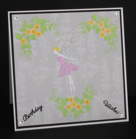 Shabby Lupins - Set of 12 Backing Papers by Joan Prince