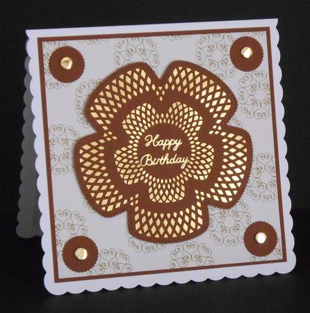 Golden Swirls - Set of 12 Backing Papers by Joan Prince