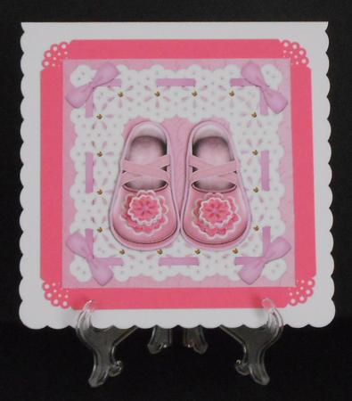 New Baby Girl (christening) by Joan Prince