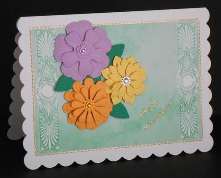 Fan Borders - Set of 12 Backing Papers by Joan Prince