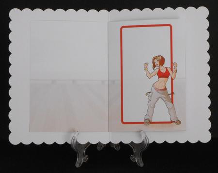 Fitness Dancer Dudess Brown Hair Insert by Joan Prince