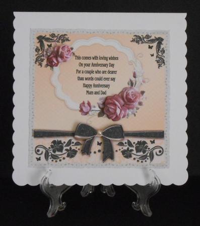 Happy Anniversary Mum and Dad by Joan Prince