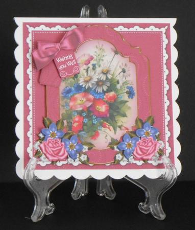Wildflowers Wish You Well 6in Floral Step by Step by Joan Prince