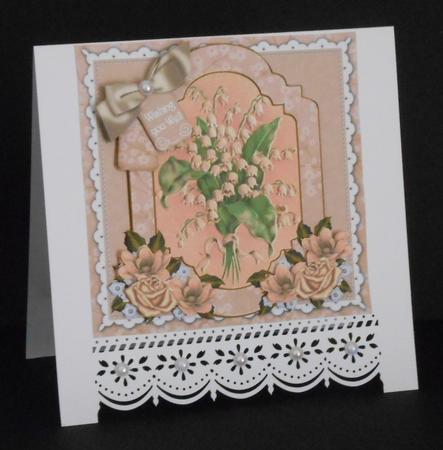 Lily of the Valley Wish You Well 6in Floral Step by Step by Joan Prince