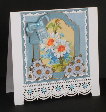 Daisies Wish You Well 6in Floral Step by Step by Joan Prince