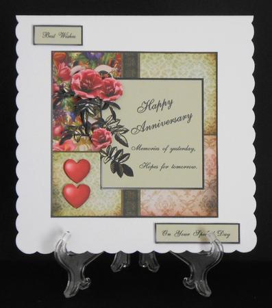 Happy Anniversary Vintage Topper Set by Joan Prince