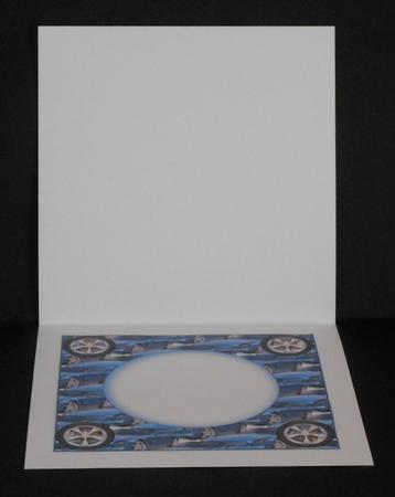Motoring Fast Car Insert by Joan Prince