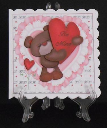 Love Heart Bear Be Mine by Joan Prince