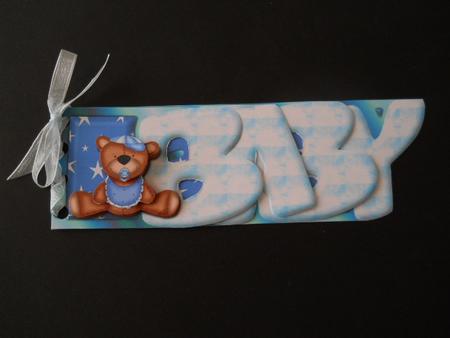 New Baby Boy Bear Word Book by Joan Prince