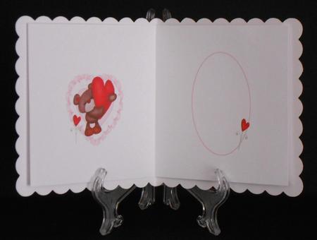 Love Heart Bear Insert by Joan Prince