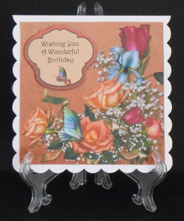 Garden Flowers Quick Card by Joan Prince