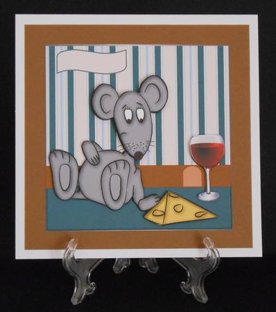 Dont Over Indulge Mouse by Joan Prince