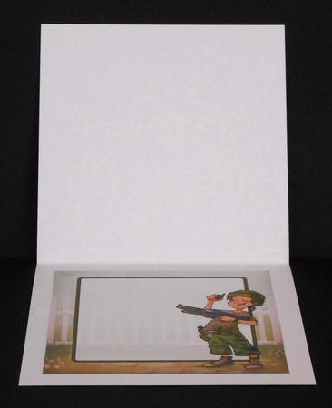 Mini Army Dude 8x8 Insert by Joan Prince