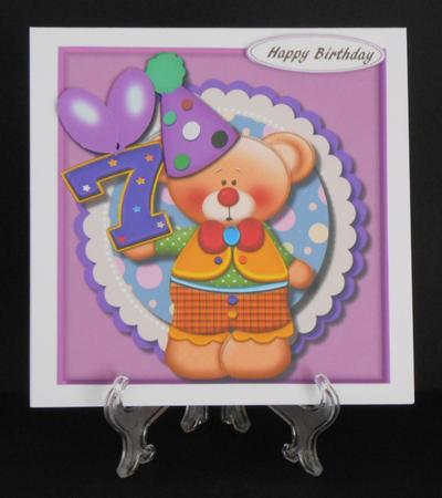 Happy Birthday, 7 Today by Joan Prince