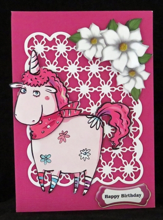 Pink Unicorn by Lady Rosemary Warboys