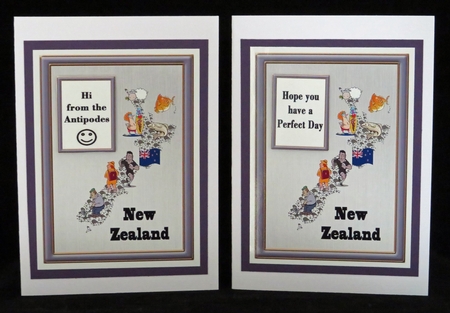 A card from New Zealand by Lady Rosemary Warboys
