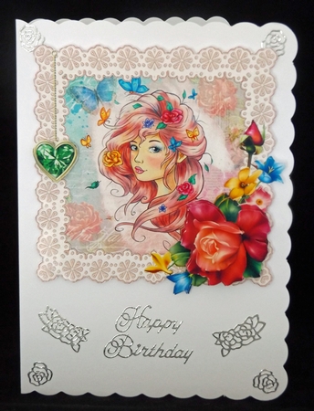 Rose in the roses by Lady Rosemary Warboys