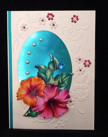 Trio of Flowers by Lady Rosemary Warboys