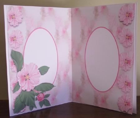 Apple Blossom Blank Insert by Lady Rosemary Warboys