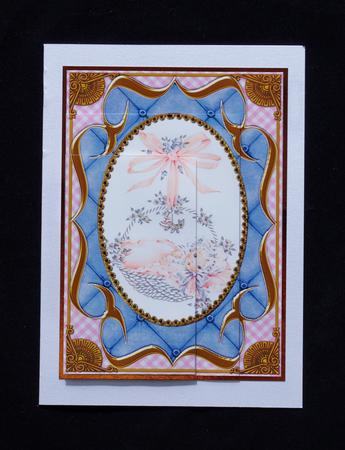 New Baby Fancy Bracket 7x5inch One Corner Stacker by Lady Rosemary Warboys
