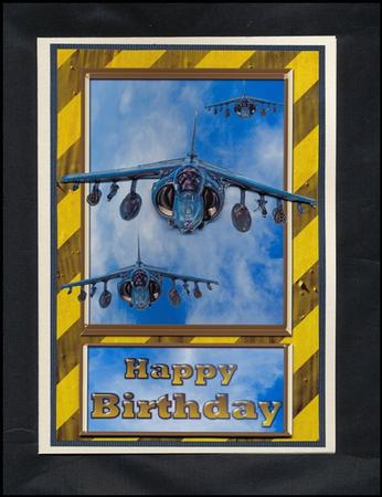 3 Jets Card Front by Lady Rosemary Warboys