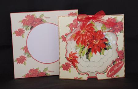 Aperture Gatefold Card Kit - the Christmas Flower by Lady Rosemary Warboys