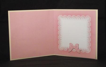 Square Pearls and Lace Card Fronts Kit by Lady Rosemary Warboys