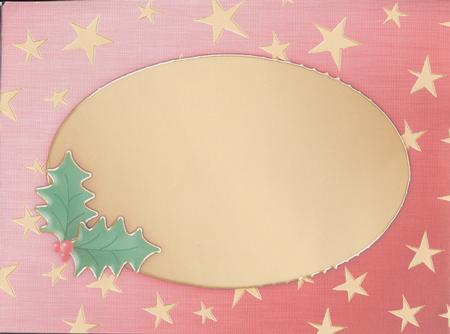 Elegant Christmas Greeting Matching 5 x 7 Envelope Kit by Lady Rosemary Warboys