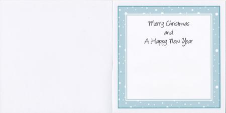 8 x 8 Pastel Snow Christmas Inserts by Lady Rosemary Warboys