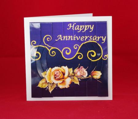 Anniversary Floral Circle Stacker by Lady Rosemary Warboys