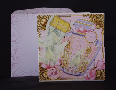 Lily of the Valley 90th Perfume 6in Duo Corner Stacker by Lady Rosemary Warboys