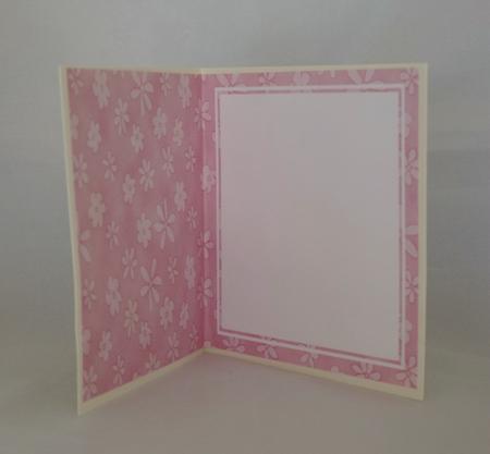 Square Pretty Floral Blank Inserts by Lady Rosemary Warboys