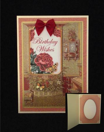 'paisley Embossed' Sorbet Card Fronts Kit by Lady Rosemary Warboys