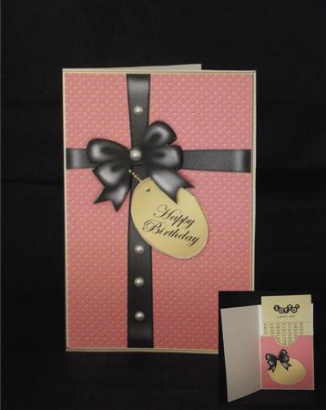 Elegant Gift Parcel Lottery Wallet Card by Lady Rosemary Warboys