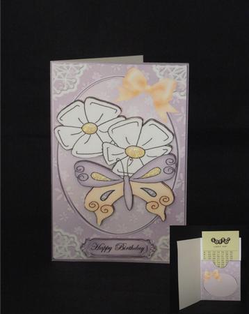 Fluttery Butterfly Lottery Wallet Card by Lady Rosemary Warboys