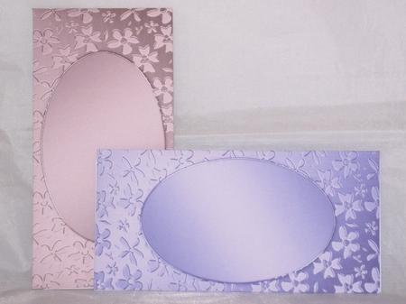 Elegant Metallic Booksheets Matching Dl Envelope Kit by Lady Rosemary Warboys