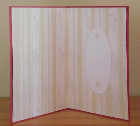 Floral Candy Striped Pastel Inserts A5 by Lady Rosemary Warboys