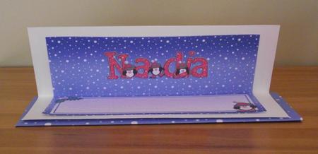 Xmas Nadia Matching Large Dl Insert by Lady Rosemary Warboys