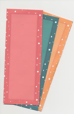 10 Mini Dl (80 x 215mm) Xmas Falling Snow Envelope Kit by Lady Rosemary Warboys