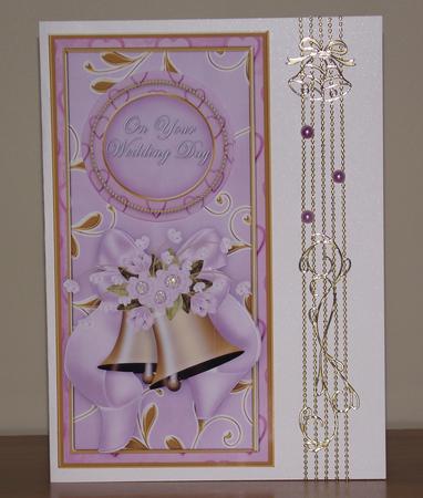 Lilac Wedding Bells Your Wedding Day Dl Topdown Topper by Lady Rosemary Warboys