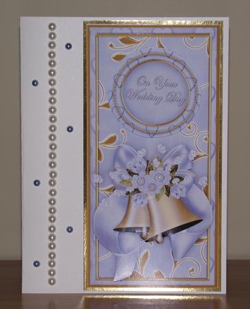 Blue Wedding Bells Your Wedding Day Dl Topdown Topper by Lady Rosemary Warboys